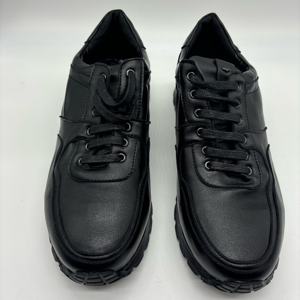 Roberto Bossi Men's All Black Sneakers Size 10 (43EU)